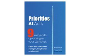 Afbeelding van 'Priorities E-book: 9 Effectieve Oplossingen om Werkdruk te Verminderen